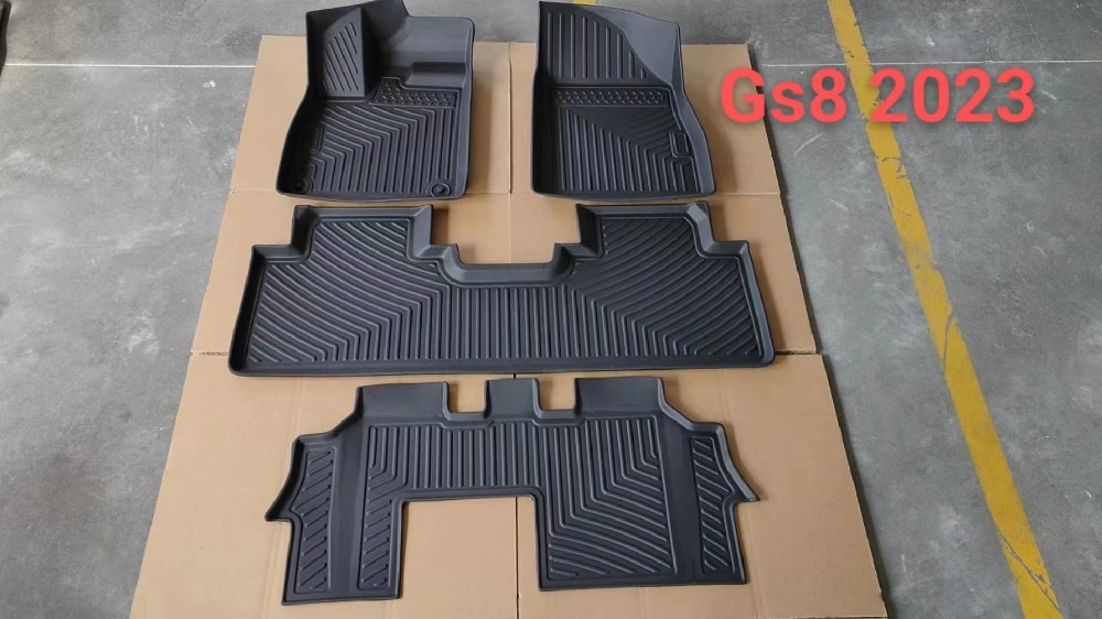 GS8 2023 Custom Luxury TPE Car Floor Mat Auto Parts All-weather Universal Pvc Car Carpet Floor Mat